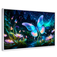 Cuadros Decorativos Canvas Revolution | Alas En El Rio | Rectangular | Portada | Marco Blanco