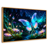 Cuadros Decorativos Canvas Revolution | Alas En El Rio | Rectangular | Portada | Marco Madera