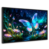 Cuadros Decorativos Canvas Revolution | Alas En El Rio | Rectangular | Portada | Marco Negro
