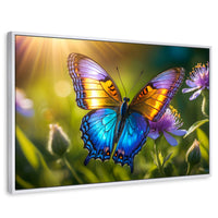 Cuadros Decorativos Canvas Revolution | Alas En El Sol | Rectangular | Portada | Marco Blanco