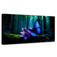 Cuadros Decorativos Canvas Revolution | Alas Entre Arboles | Panoramico | Portada | Marco SinMarco