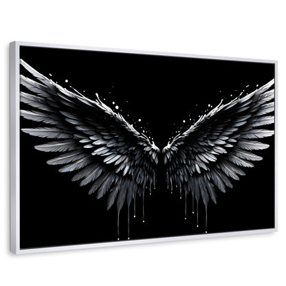 Cuadros Decorativos Canvas Revolution | Alas Esplendidas | Rectangular | Portada | Marco Blanco