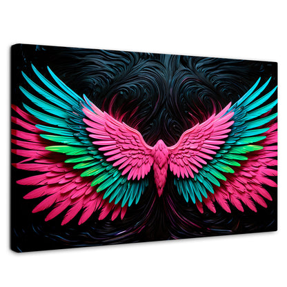 Cuadros Decorativos Canvas Revolution | Alas Luz Angeles | Rectangular | Portada | Marco SinMarco