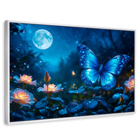 Cuadros Decorativos Canvas Revolution | Alas Nocturnas | Rectangular | Portada | Marco Blanco