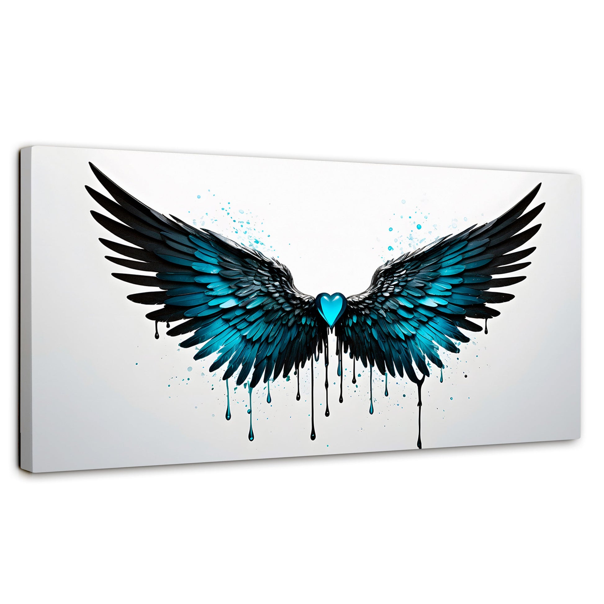 Cuadros Decorativos Canvas Revolution | Alas Piedra Angel | Panoramico | Portada | Marco SinMarco