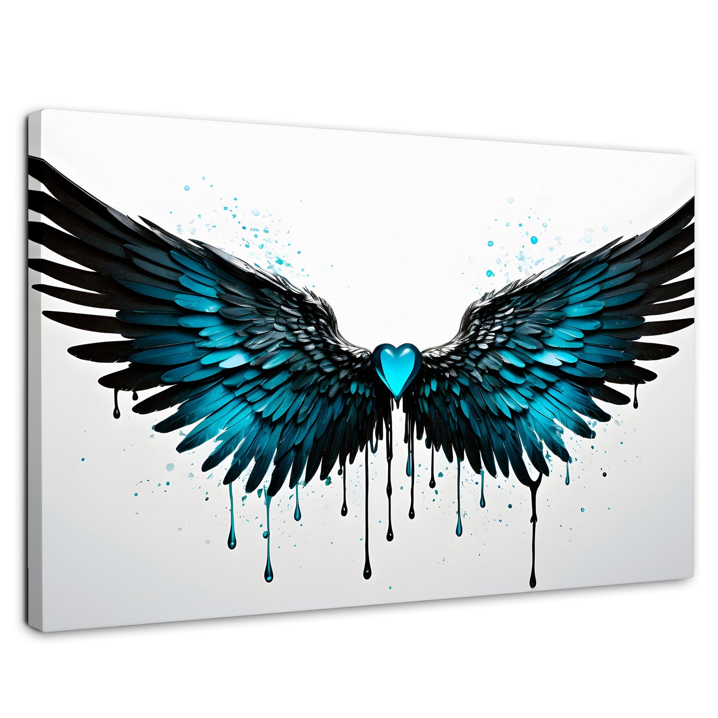 Cuadros Decorativos Canvas Revolution | Alas Piedra Angel | Rectangular | Portada | Marco SinMarco