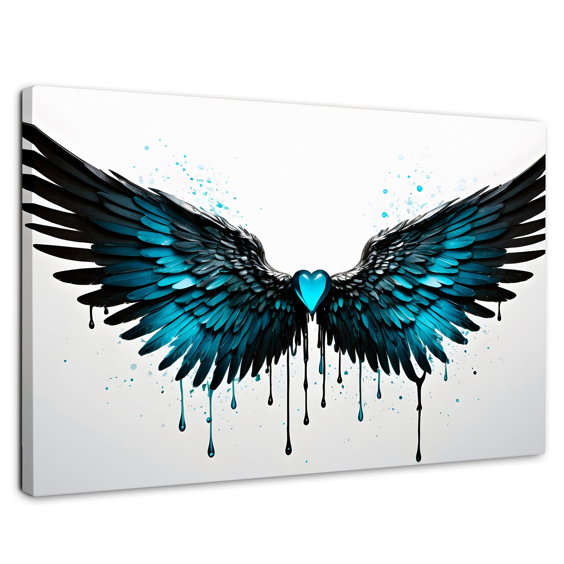 Cuadros Decorativos Canvas Revolution | Alas Piedra Angel | Rectangular | Portada | Marco SinMarco