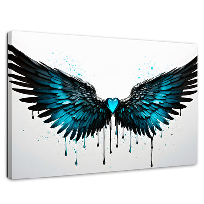 Cuadros Decorativos Canvas Revolution | Alas Piedra Angel | Rectangular | Portada | Marco SinMarco