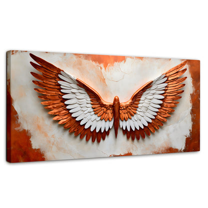 Cuadros Decorativos Canvas Revolution | Alas Vibrante Sol | Panoramico | Portada | Marco SinMarco