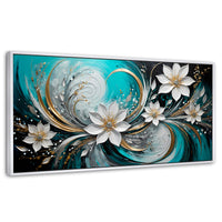 Cuadros Decorativos Canvas Revolution | Alma Flor Abstracto | Panoramico | Portada