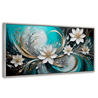 Cuadros Decorativos Canvas Revolution | Alma Flor Abstracto | Panoramico | Portada