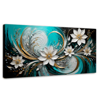 Cuadros Decorativos Canvas Revolution | Alma Flor Abstracto | Panoramico | Portada