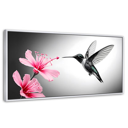 Cuadros Decorativos Canvas Revolution | Amanecer Rosado | Panoramico | Portada | Marco Dorado