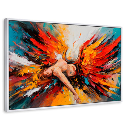 Cuadros Decorativos Canvas Revolution | Angel Caido Colores | Rectangular | Portada
