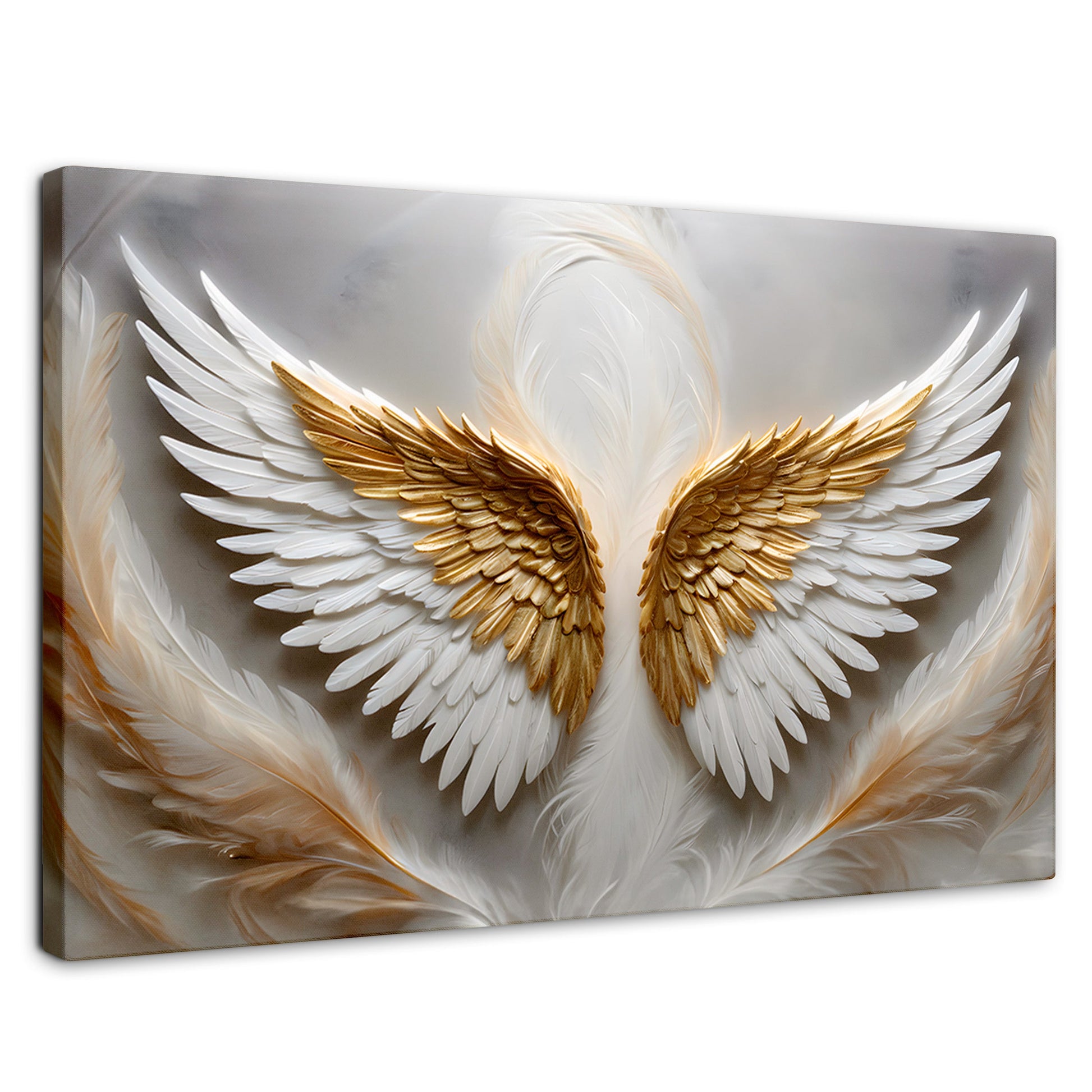 Cuadros Decorativos Canvas Revolution | Angel Luz Radiante | Rectangular | Portada | Marco SinMarco