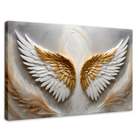 Cuadros Decorativos Canvas Revolution | Angel Luz Radiante | Rectangular | Portada | Marco SinMarco