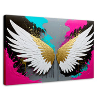Cuadros Decorativos Canvas Revolution | Angel Protector | Rectangular | Portada | Marco SinMarco