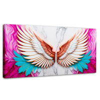 Cuadros Decorativos Canvas Revolution | Angel Vuelo Divino | Panoramico | Portada | Marco SinMarco