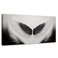 Cuadros Decorativos Canvas Revolution | Angel Vuelo Sagrado | Panoramico | Portada | Marco SinMarco