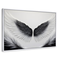 Cuadros Decorativos Canvas Revolution | Angel Vuelo Sagrado | Rectangular | Portada | Marco Blanco
