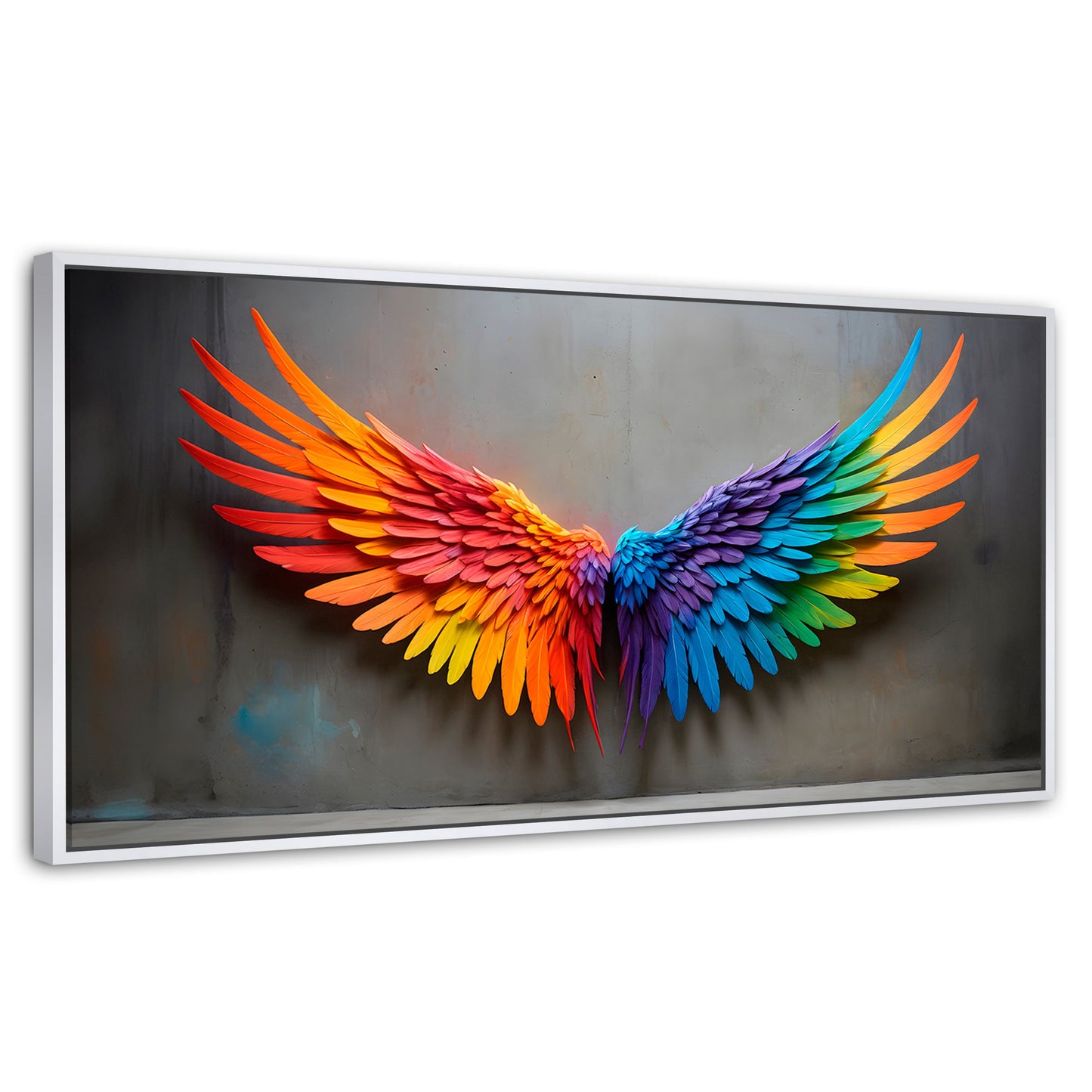 Cuadros Decorativos Canvas Revolution | Angel Vuelo Sutil | Panoramico | Portada | Marco Dorado