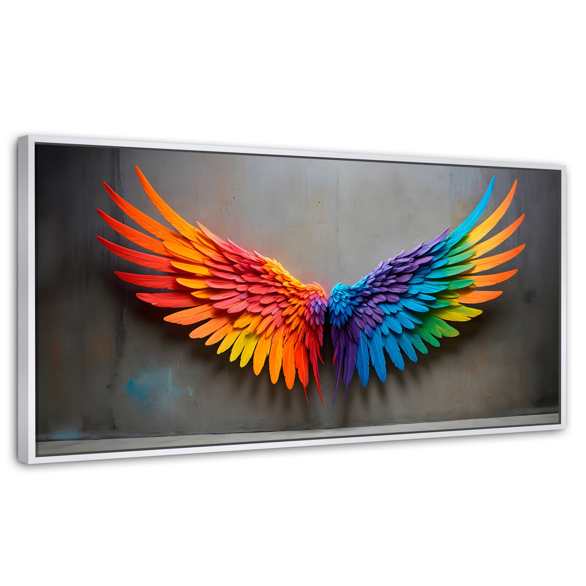 Cuadros Decorativos Canvas Revolution | Angel Vuelo Sutil | Panoramico | Portada | Marco Dorado