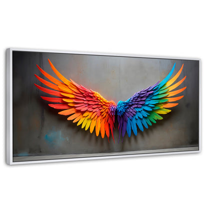 Cuadros Decorativos Canvas Revolution | Angel Vuelo Sutil | Panoramico | Portada | Marco Dorado