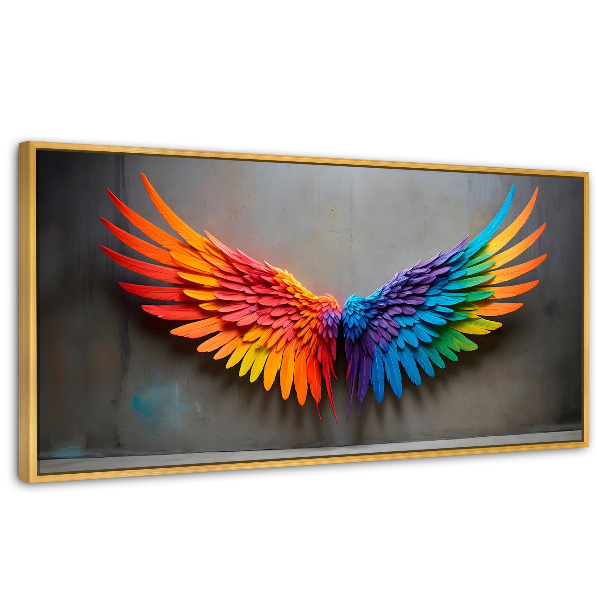 Cuadros Decorativos Canvas Revolution | Angel Vuelo Sutil | Panoramico | Portada | Marco Madera