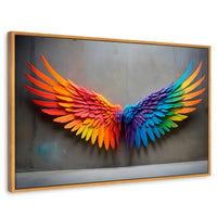 Cuadros Decorativos Canvas Revolution | Angel Vuelo Sutil | Rectangular | Portada | Marco Madera