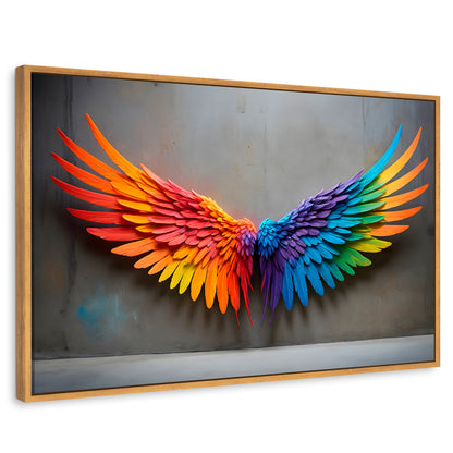 Cuadros Decorativos Canvas Revolution | Angel Vuelo Sutil | Rectangular | Portada | Marco Madera