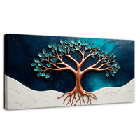 Cuadros Decorativos Canvas Revolution | Arbol Luminoso | Panoramico | Portada | Marco SinMarco