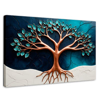 Cuadros Decorativos Canvas Revolution | Arbol Luminoso | Rectangular | Portada | Marco SinMarco