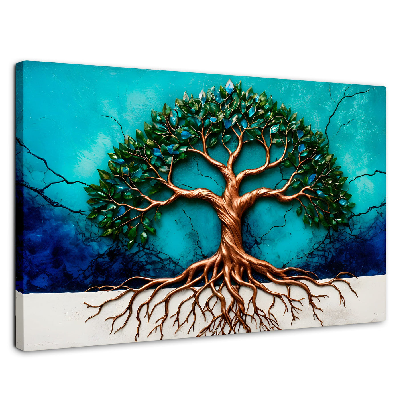 Cuadros Decorativos Canvas Revolution | Arbol Vida Energia | Rectangular | Portada | Marco SinMarco