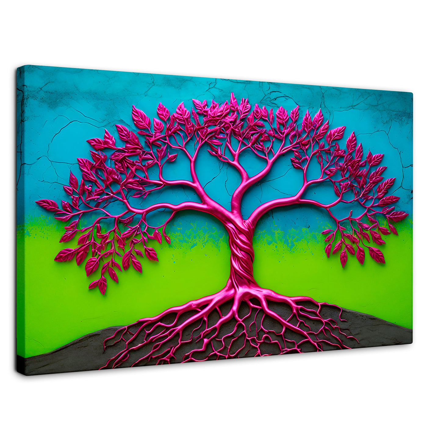 Cuadros Decorativos Canvas Revolution | Arbol Vida Mistico | Rectangular | Portada | Marco SinMarco