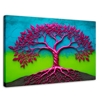 Cuadros Decorativos Canvas Revolution | Arbol Vida Mistico | Rectangular | Portada | Marco SinMarco