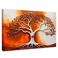 Cuadros Decorativos Canvas Revolution | Arbol Vida Tierra | Rectangular | Portada | Marco SinMarco