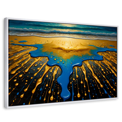 Cuadros Decorativos Canvas Revolution | Atardecer Dorado | Rectangular | Portada