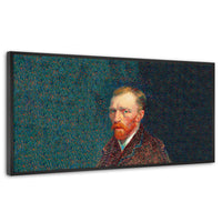 Cuadros Decorativos Canvas Revolution | Autorretrato Por Vincent Van Gogh | Panoramico | Portada