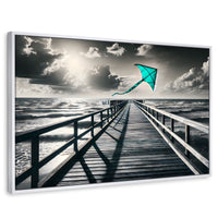 Cuadros Decorativos Canvas Revolution | Aventura En Viento | Rectangular | Portada | Marco Blanco