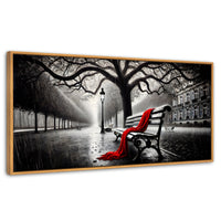 Cuadros Decorativos Canvas Revolution | Banca De Pasion | Panoramico | Portada | Marco Negro