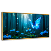 Cuadros Decorativos Canvas Revolution | Bosque Celeste | Panoramico | Portada | Marco Madera