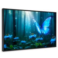 Cuadros Decorativos Canvas Revolution | Bosque Celeste | Rectangular | Portada | Marco Negro