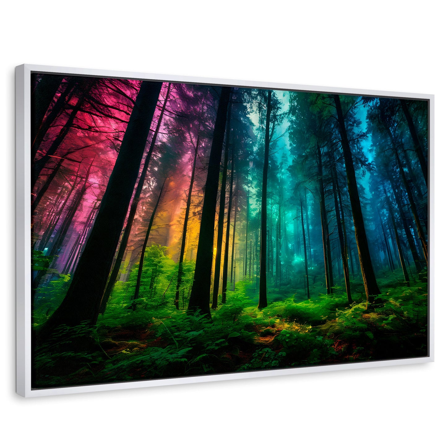 Cuadros Decorativos Canvas Revolution | Bosque Cromatico | Rectangular | Portada