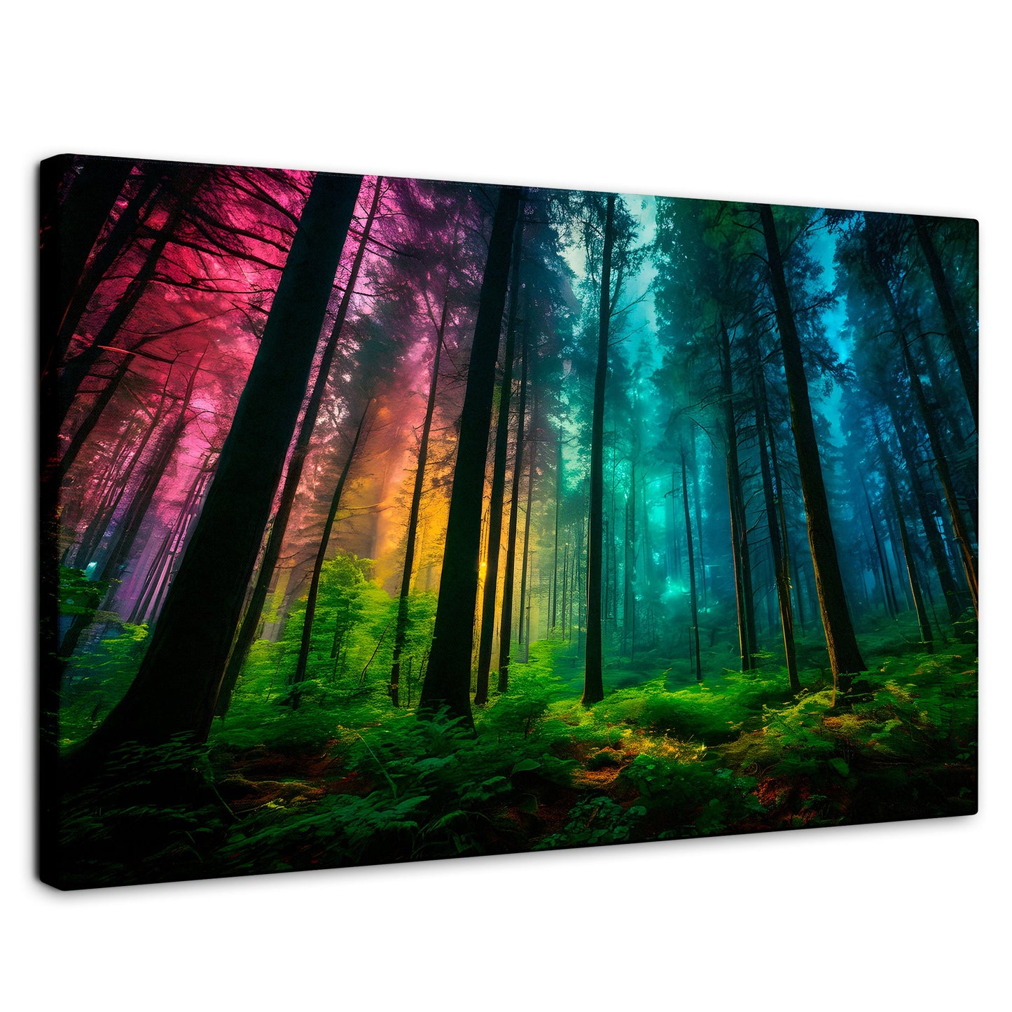 Cuadros Decorativos Canvas Revolution | Bosque Cromatico | Rectangular | Portada