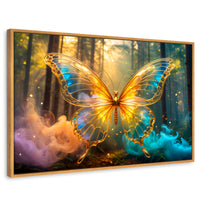 Cuadros Decorativos Canvas Revolution | Bosque De Cristal | Rectangular | Portada | Marco Madera