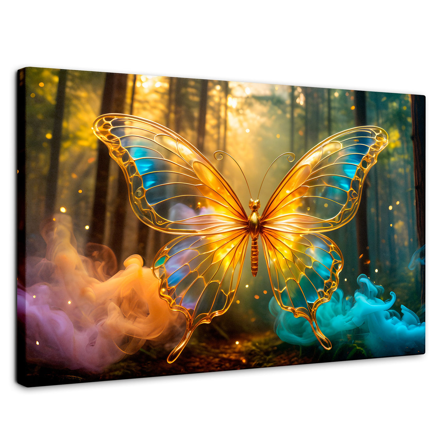 Cuadros Decorativos Canvas Revolution | Bosque De Cristal | Rectangular | Portada | Marco SinMarco