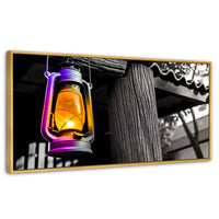 Cuadros Decorativos Canvas Revolution | Brillo En El Muelle | Panoramico | Portada | Marco Madera