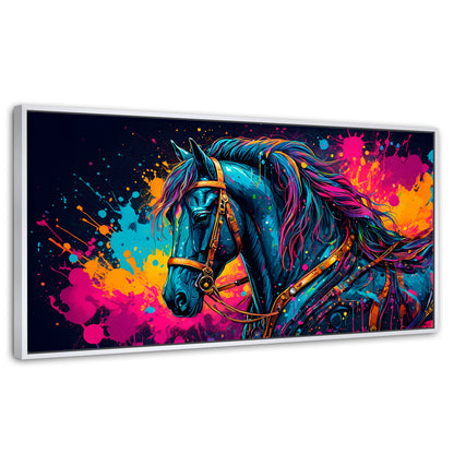Cuadros Decorativos Canvas Revolution | Cabalgata Estelar | Panoramico | Portada | Marco Dorado