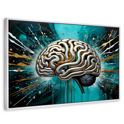 Cuadros Decorativos Canvas Revolution | Cerebro Iluminado | Rectangular | Portada