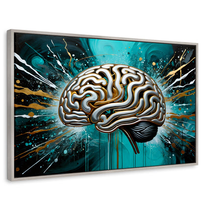 Cuadros Decorativos Canvas Revolution | Cerebro Iluminado | Rectangular | Portada